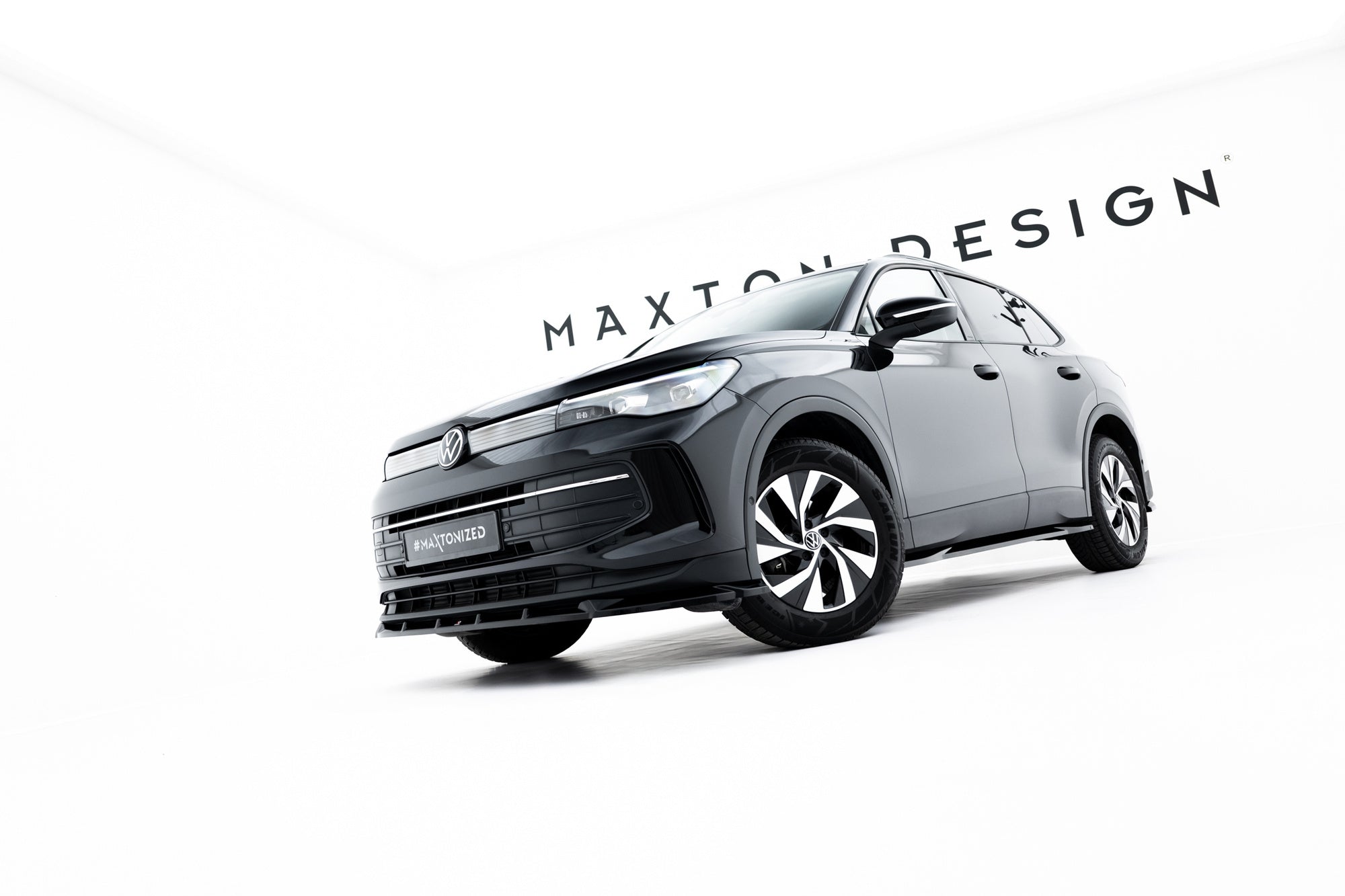 Prelungire splitter bara fata Volkswagen Tiguan Mk3 2024- v1 - Maxton Design
