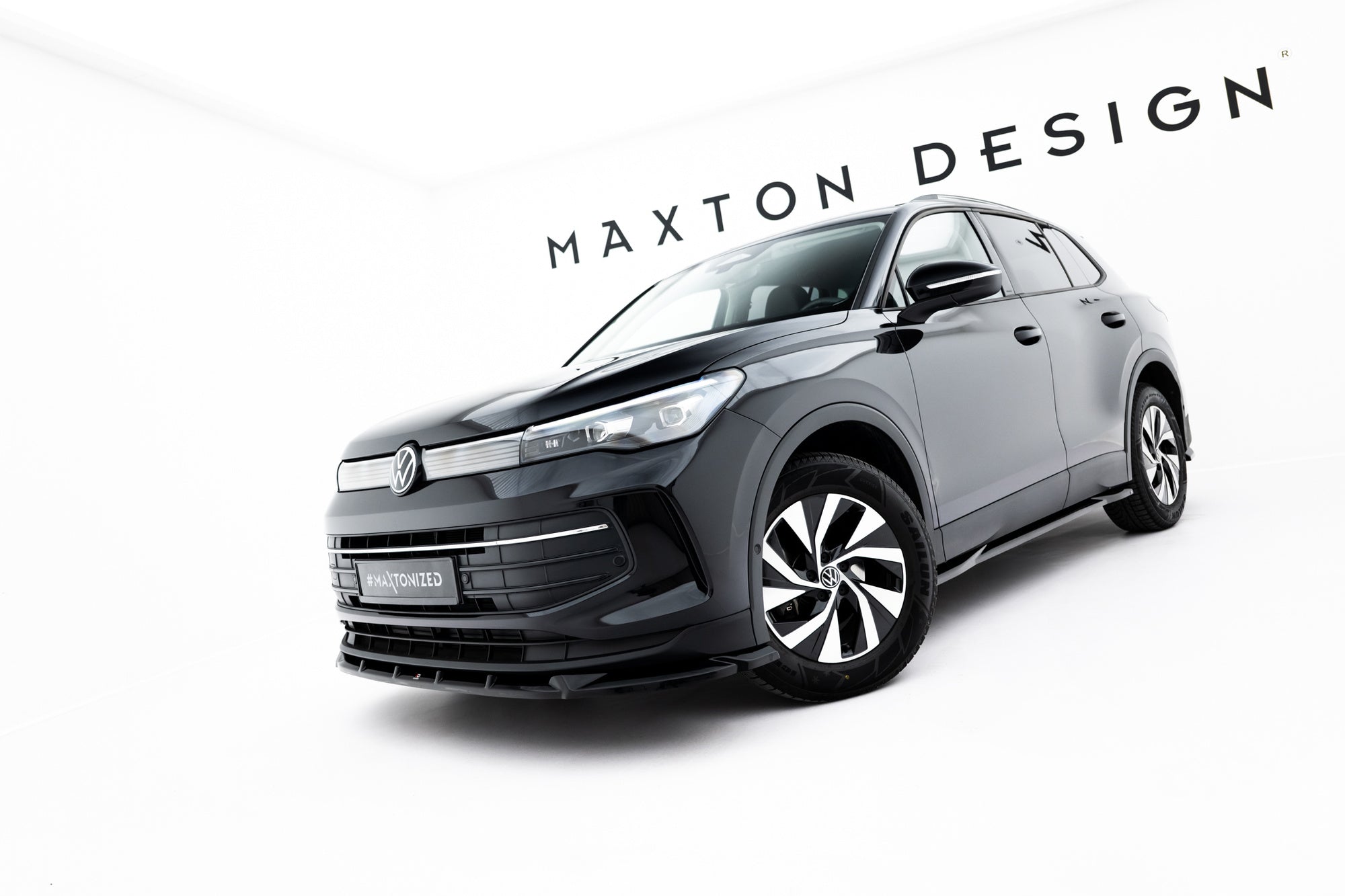 Prelungire splitter bara fata Volkswagen Tiguan Mk3 2024- v1 - Maxton Design