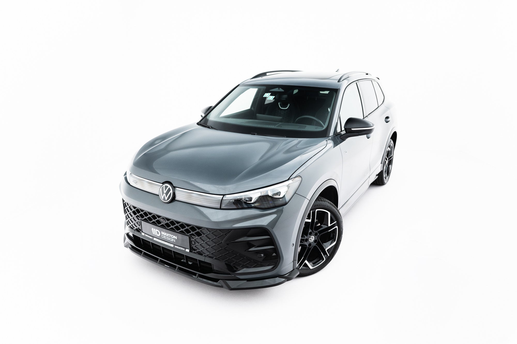 Prelungire splitter bara fata Volkswagen Tiguan R-Line Mk3 2024- v3 - Maxton Design