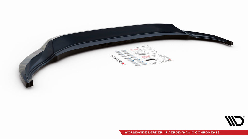 Prelungire splitter bara fata Volkswagen Tiguan R R-Line Mk2 Facelift 2020- v2 - Maxton Design