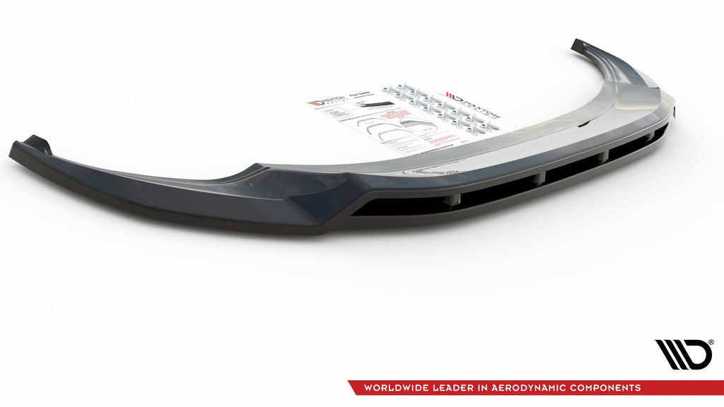 Prelungire splitter bara fata Volkswagen Tiguan R R-Line Mk2 Facelift 2020- v2 - Maxton Design