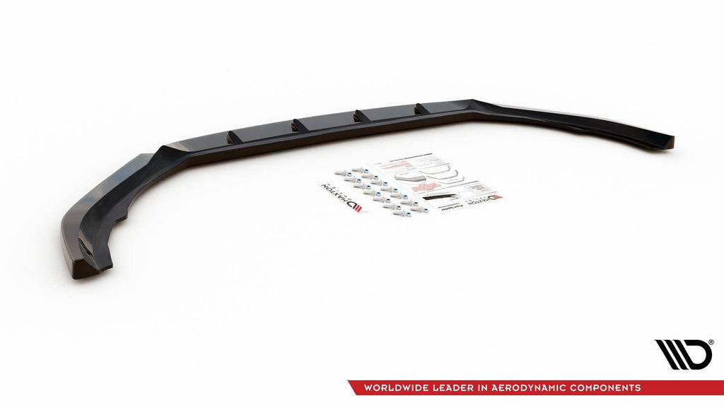 Prelungire splitter bara fata Volvo V90 Mk2 2016- v1 - Maxton Design