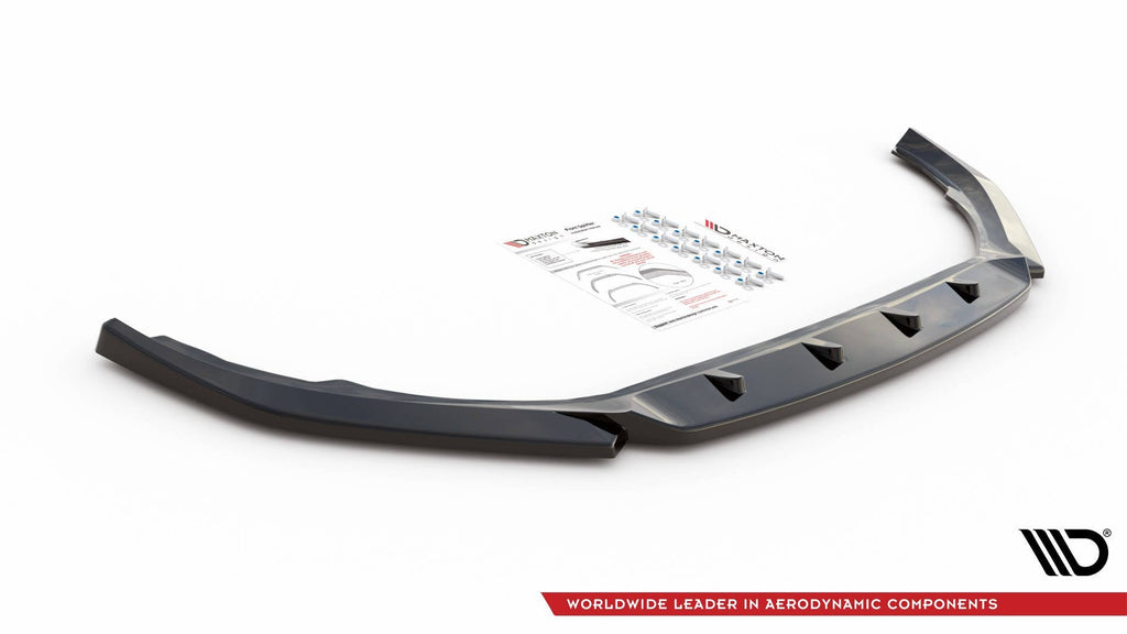 Prelungire splitter bara fata Volvo V90 Mk2 2016- v1 - Maxton Design