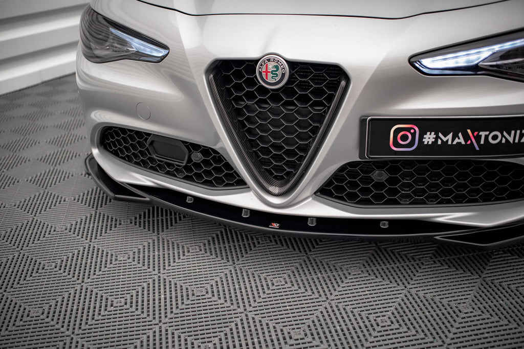 Prelungire splitter bara fata Alfa Romeo Giulia Sport 2016- v2 - Maxton Design