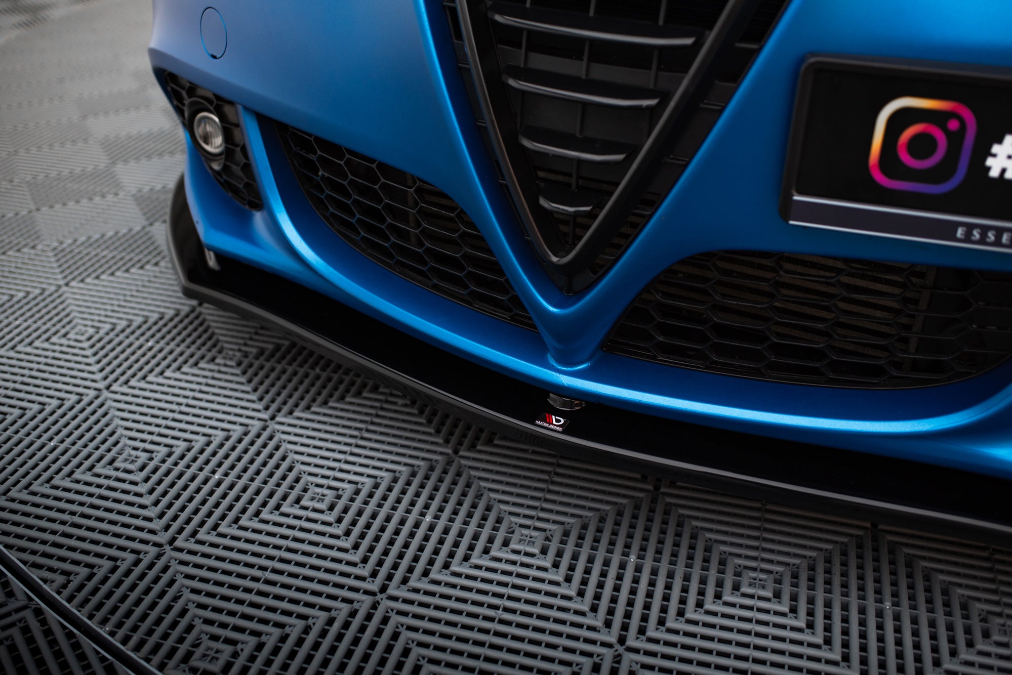 Prelungire splitter bara fata Alfa Romeo Giulietta Facelift 2016-2020 v2 - Maxton Design