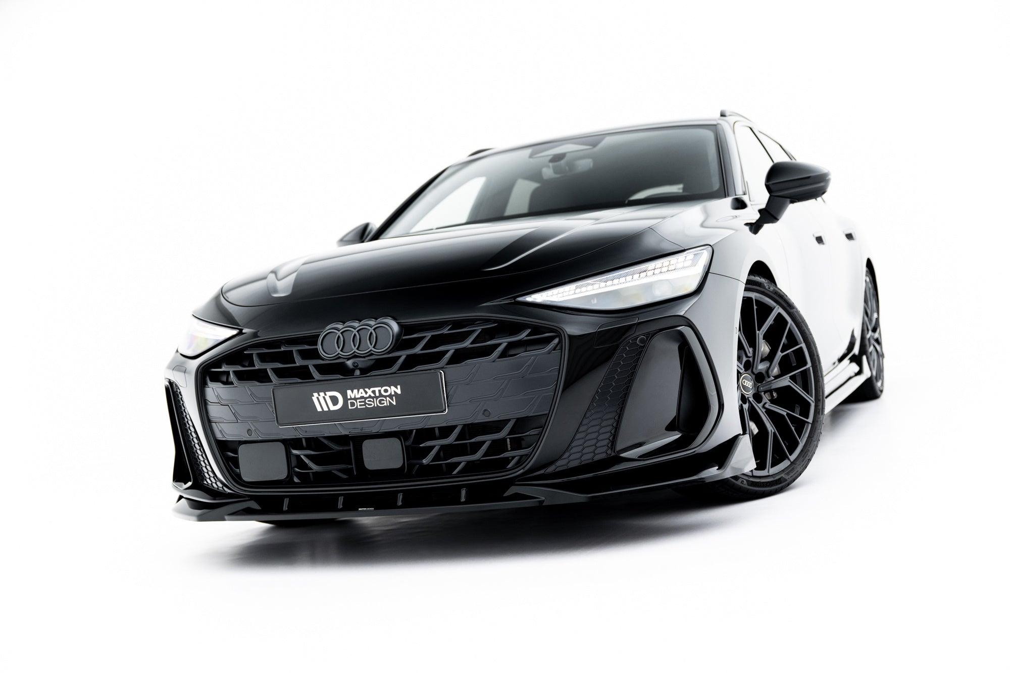 Prelungire splitter bara fata Audi A6 S-Line C9 2023- v2 - Maxton Design
