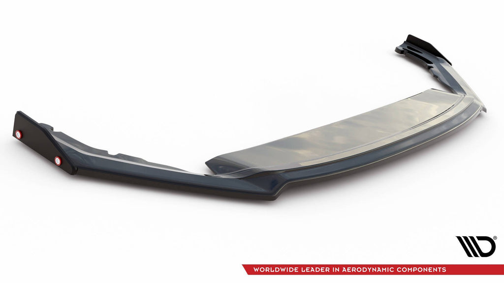 Prelungire splitter bara fata si flapsuri Skoda Octavia RS Mk4 2020- v12 - Maxton Design