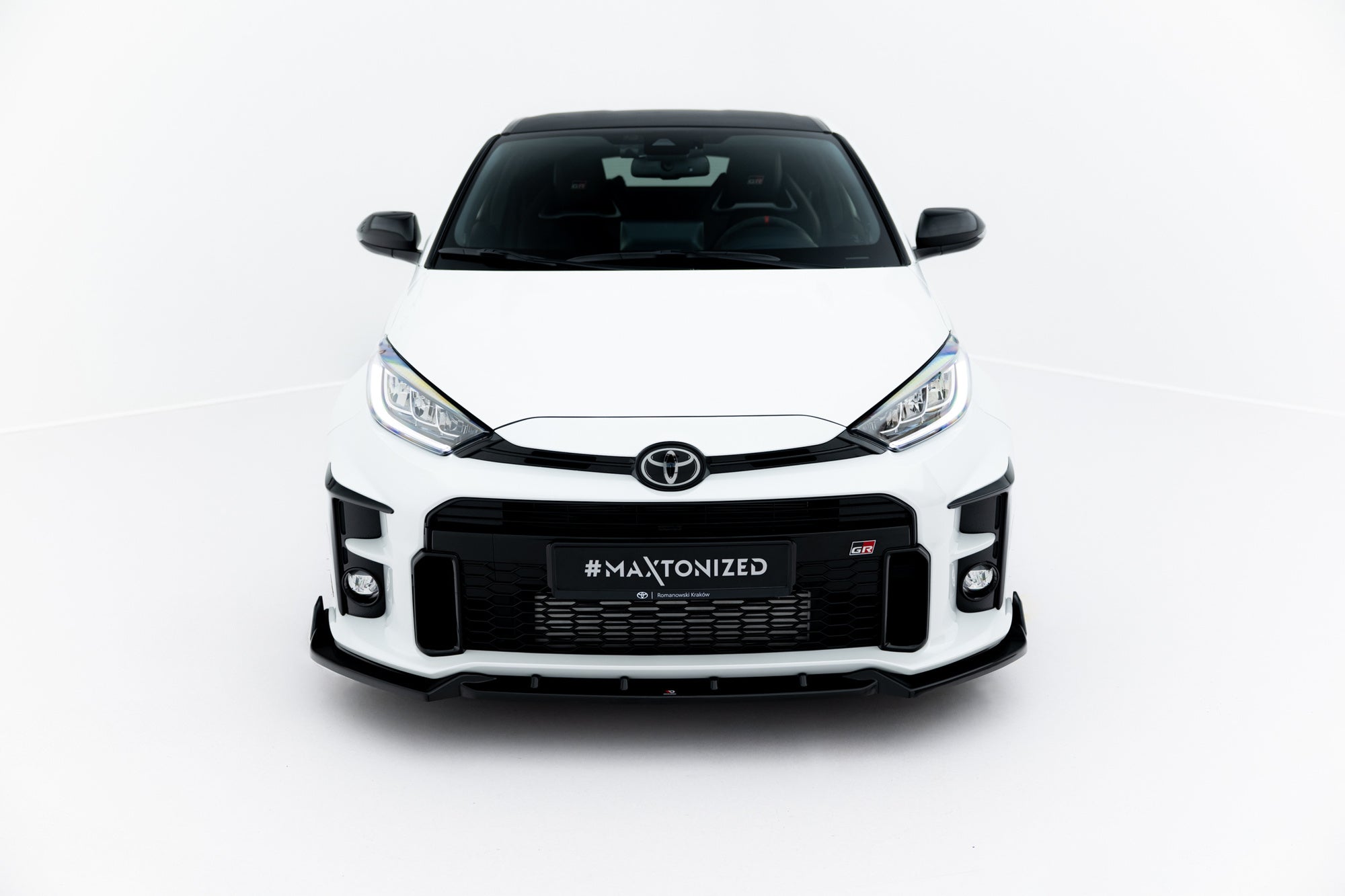 Prelungire splitter bara fata si flapsuri Toyota GR Yaris Mk4 2020- v2 - Maxton Design