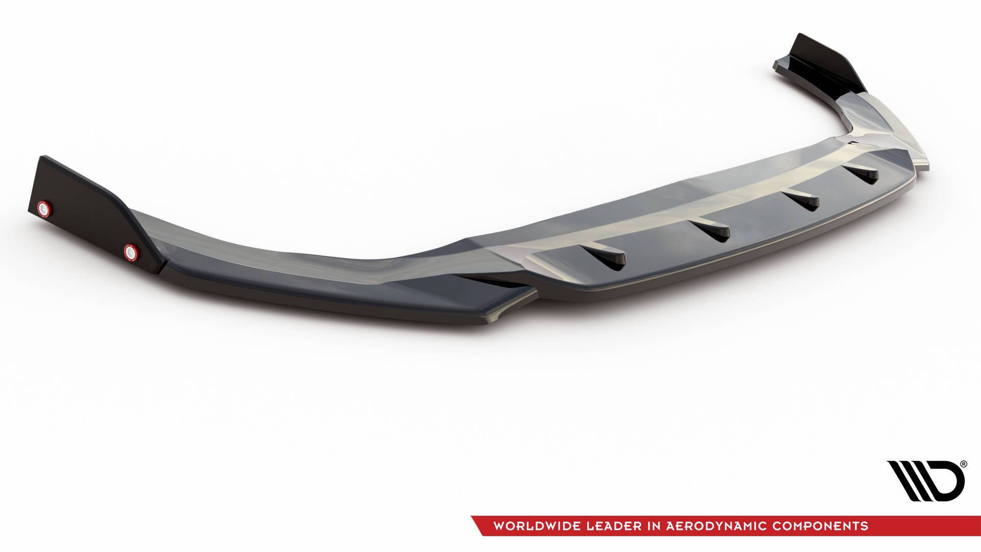 Prelungire splitter bara fata si flapsuri Volkswagen Golf 8 GTI 2020- v4 - Maxton Design