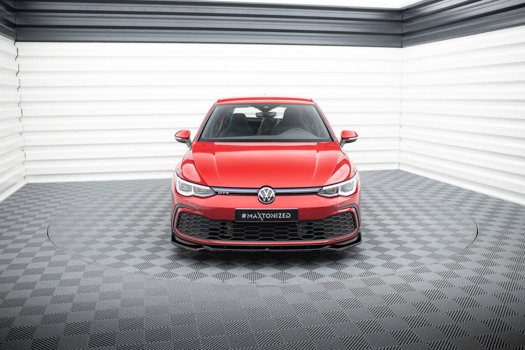 Prelungire splitter bara fata si flapsuri Volkswagen Golf 8 GTI 2020- v4 - Maxton Design