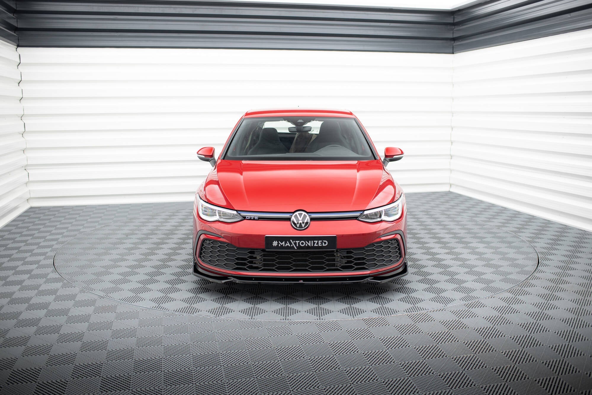 Prelungire splitter bara fata si flapsuri Volkswagen Golf 8 GTI 2020- v4 - Maxton Design