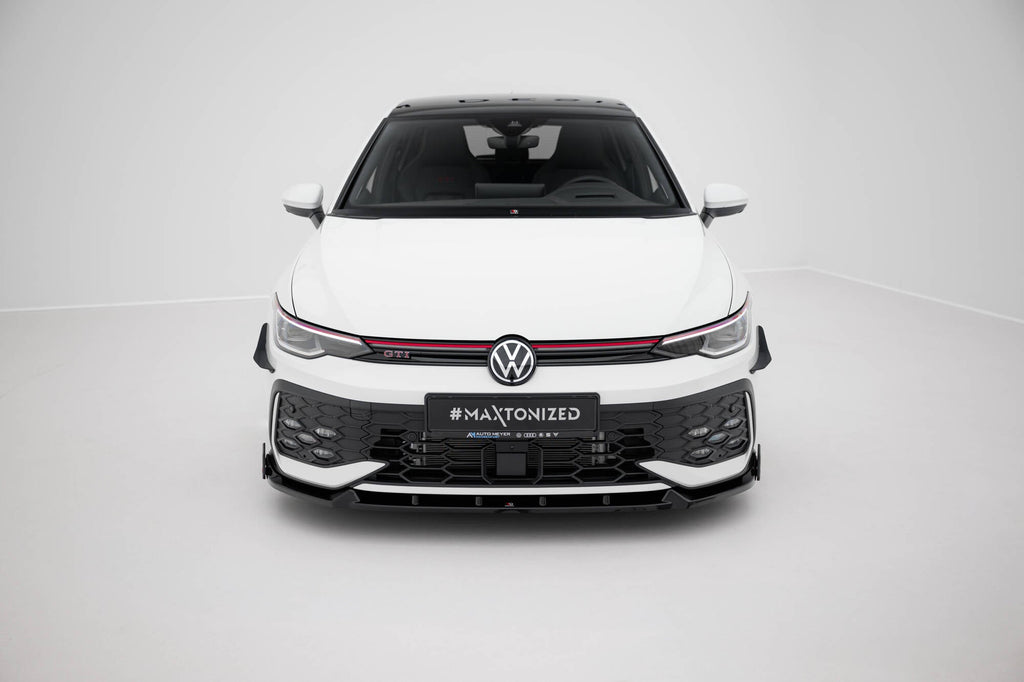 Prelungire splitter bara fata Volkswagen Golf GTI / GTE / R-Line Mk8 Facelift 2024- v34 - Maxton Design
