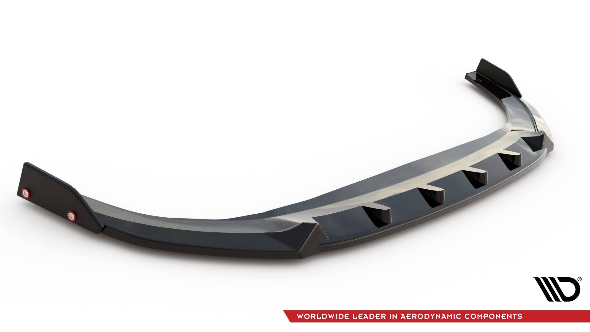 Prelungire splitter bara fata Volkswagen Golf GTI / GTE / R-Line Mk8 Facelift 2024- v34 - Maxton Design