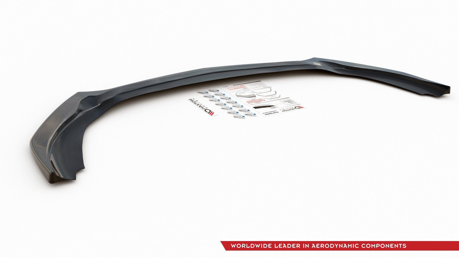 Prelungire splitter bara fata Mercedes A Class W177 A35 AMG 2018- v2 - Maxton Design