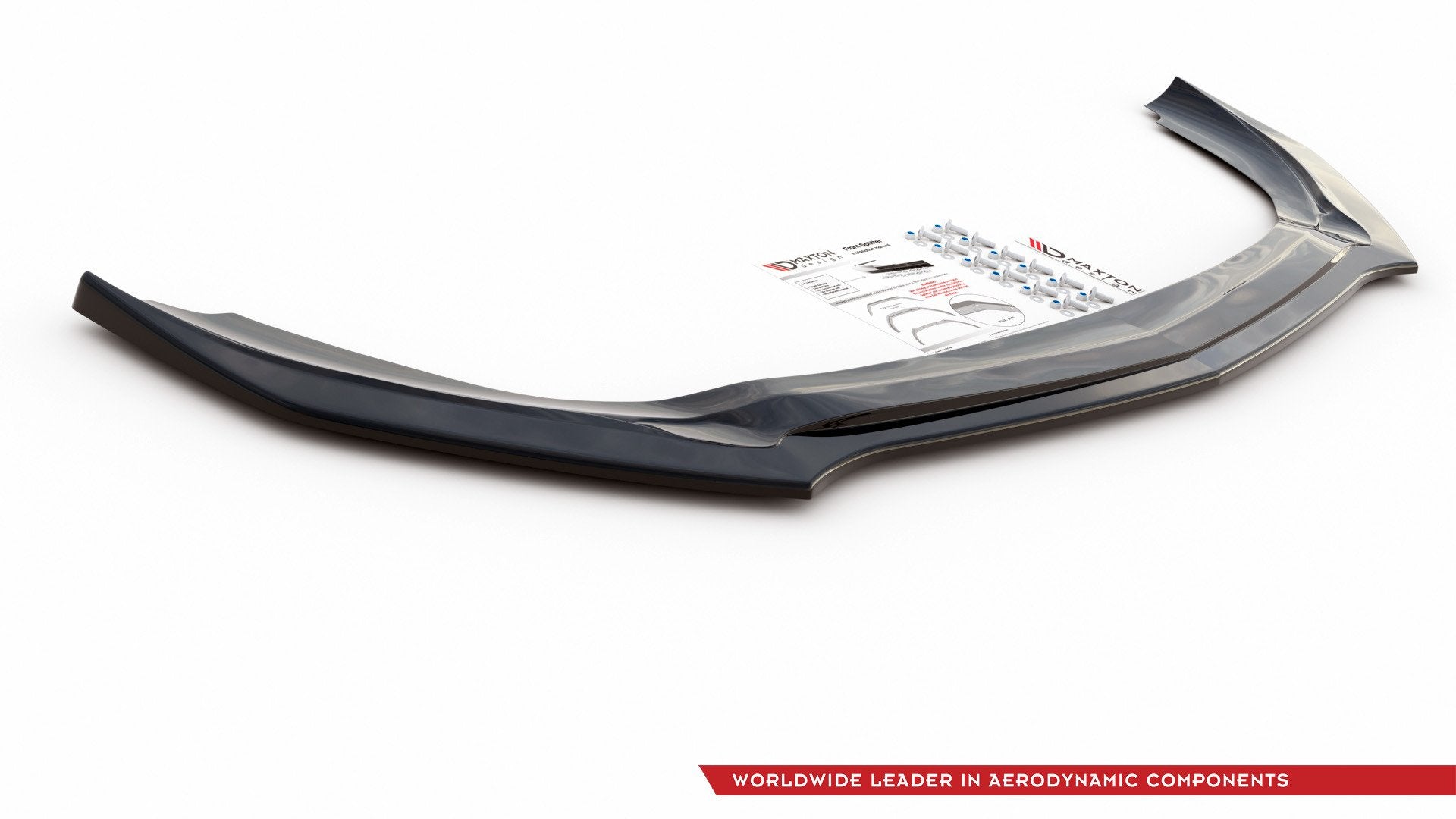 Prelungire splitter bara fata Mercedes A Class W177 A35 AMG 2018- v2 - Maxton Design