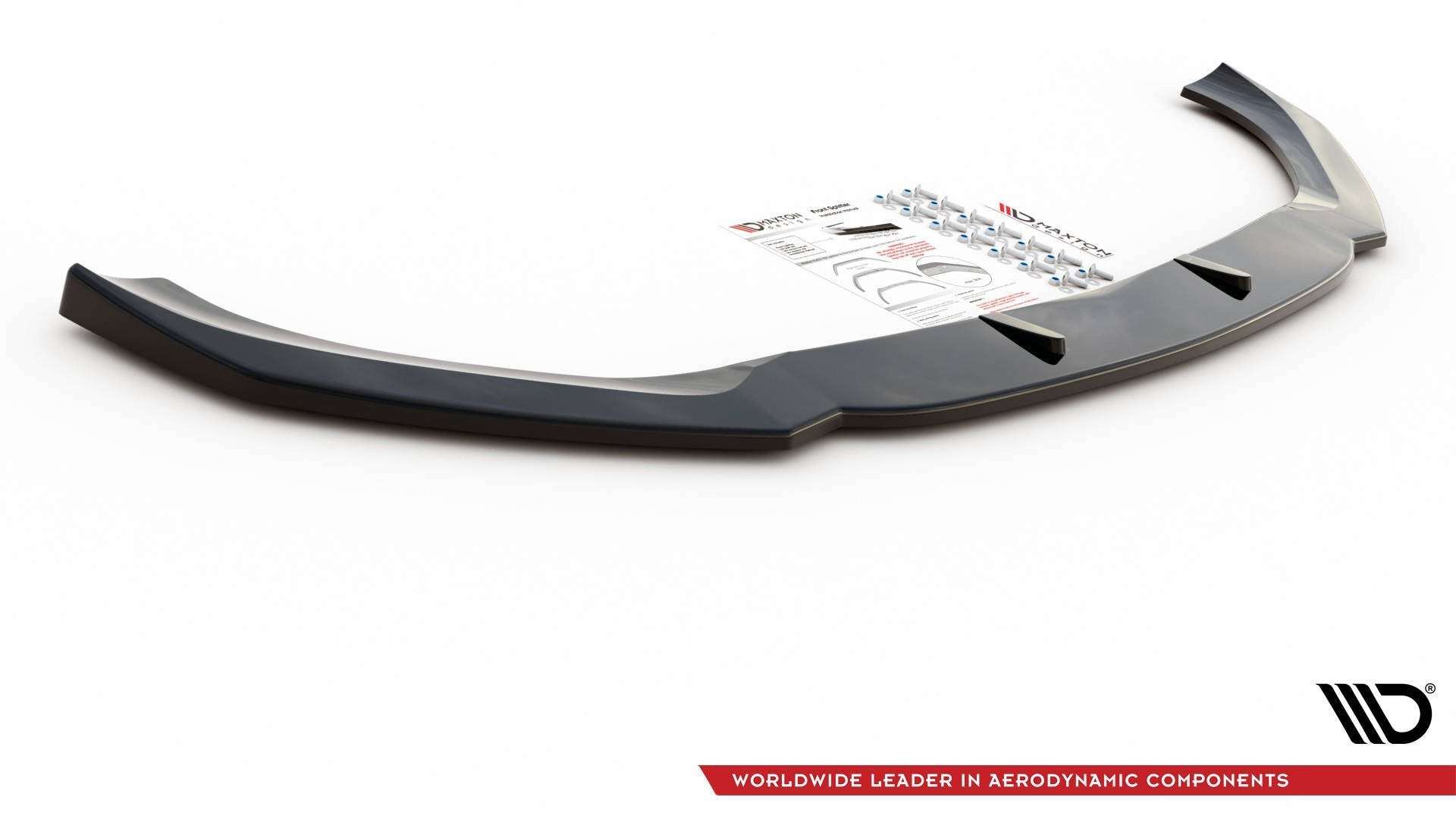 Prelungire splitter bara fata Mercedes CLS C257 AMG-Line 2018- v2 - Maxton Design