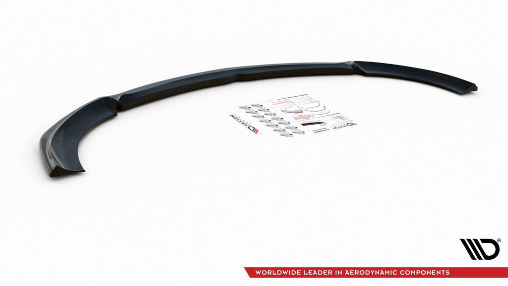 Prelungire splitter bara fata Mercedes E Class W213 S123 E63 Amg Estate Sedan 2017- v5 - Maxton Design