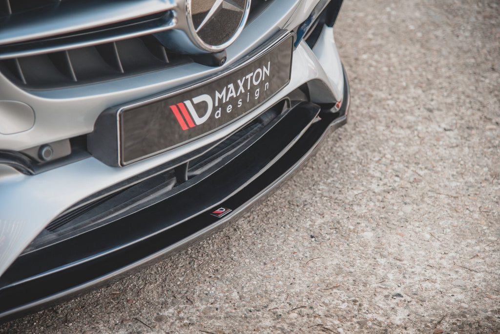Prelungire splitter bara fata Mercedes E Class W213 S123 E63 Amg Estate Sedan 2017- v5 - Maxton Design