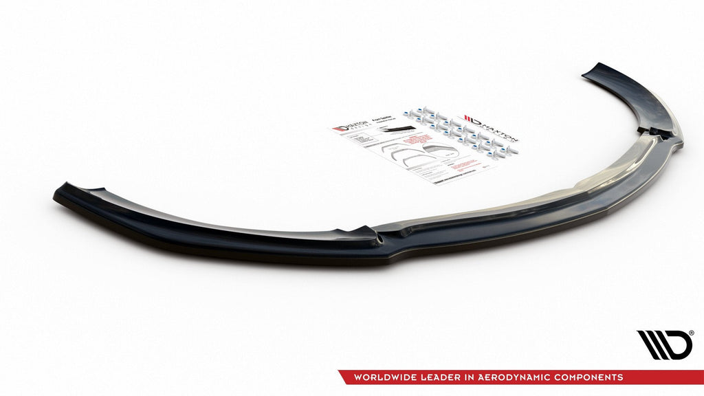 Prelungire splitter bara fata Mercedes E Class W213 S123 E63 Amg Estate Sedan 2017- v5 - Maxton Design