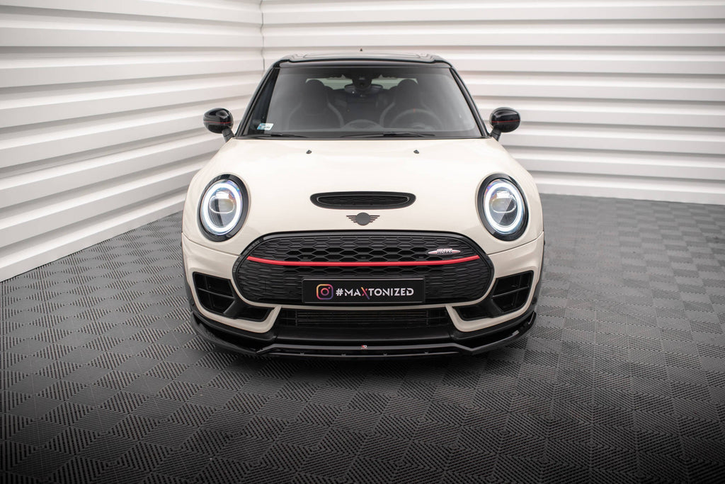 Prelungire splitter bara fata Mini Cooper Clubman John Cooper Works F54 Facelift 2019- v5 - Maxton Design