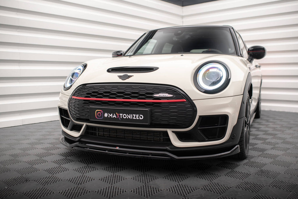 Prelungire splitter bara fata Mini Cooper Clubman John Cooper Works F54 Facelift 2019- v5 - Maxton Design