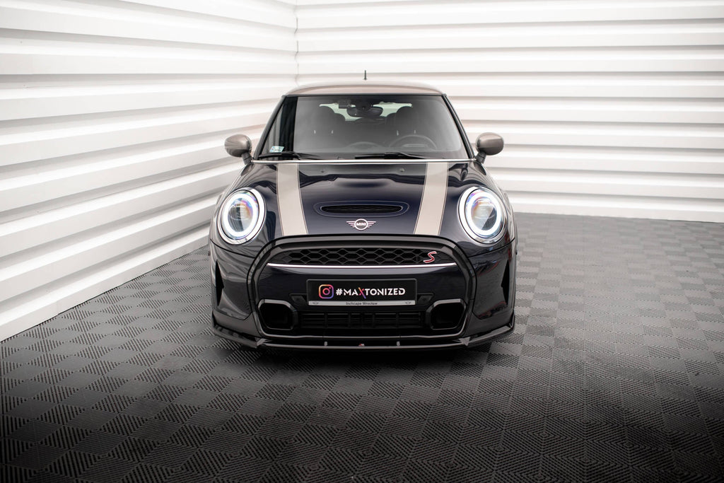 Prelungire splitter bara fata Mini Cooper S F56 Facelift 2022- v4 - Maxton Design
