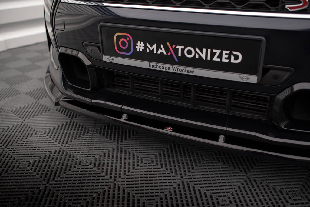 Prelungire splitter bara fata Mini Cooper S F56 Facelift 2022- v4 - Maxton Design