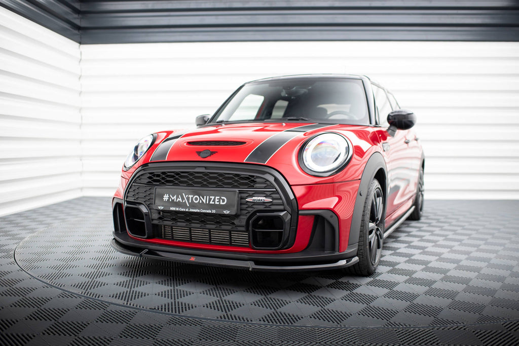 Prelungire splitter bara fata Mini Cooper S John Cooper Works F56 Facelift 2020- v2 - Maxton Design