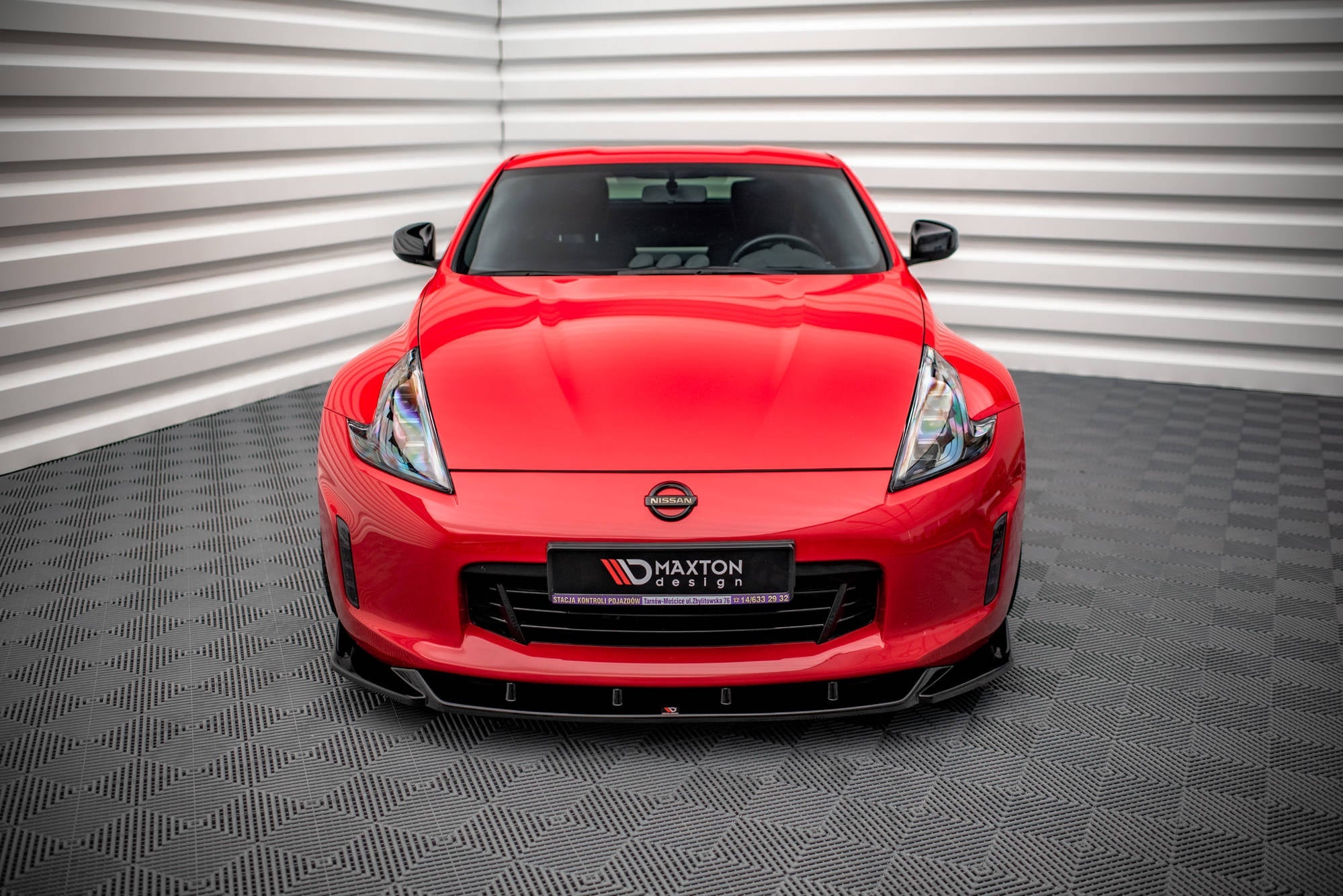Prelungire splitter bara fata Nissan 370Z Facelift 2012-2020 v3 - Maxton Design