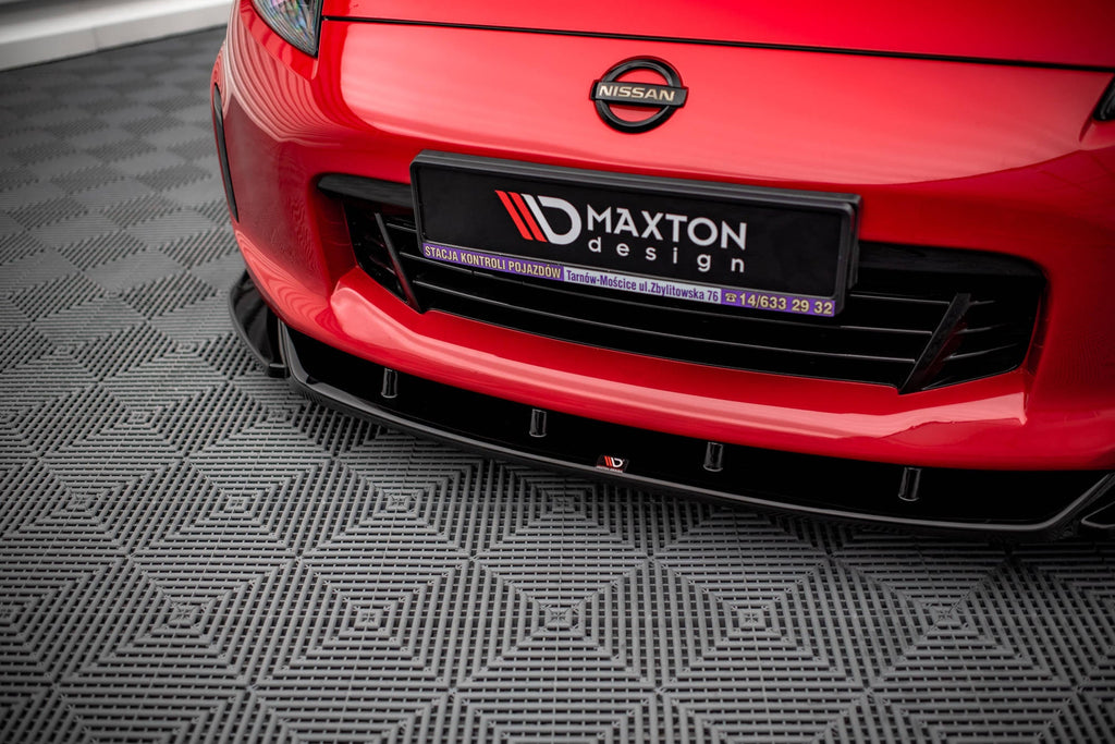 Prelungire splitter bara fata Nissan 370Z Facelift 2012-2020 v3 - Maxton Design