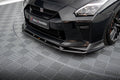 Prelungire splitter bara fata Nissan GTR R35 Facelift 2016-2022 v5 - Maxton Design