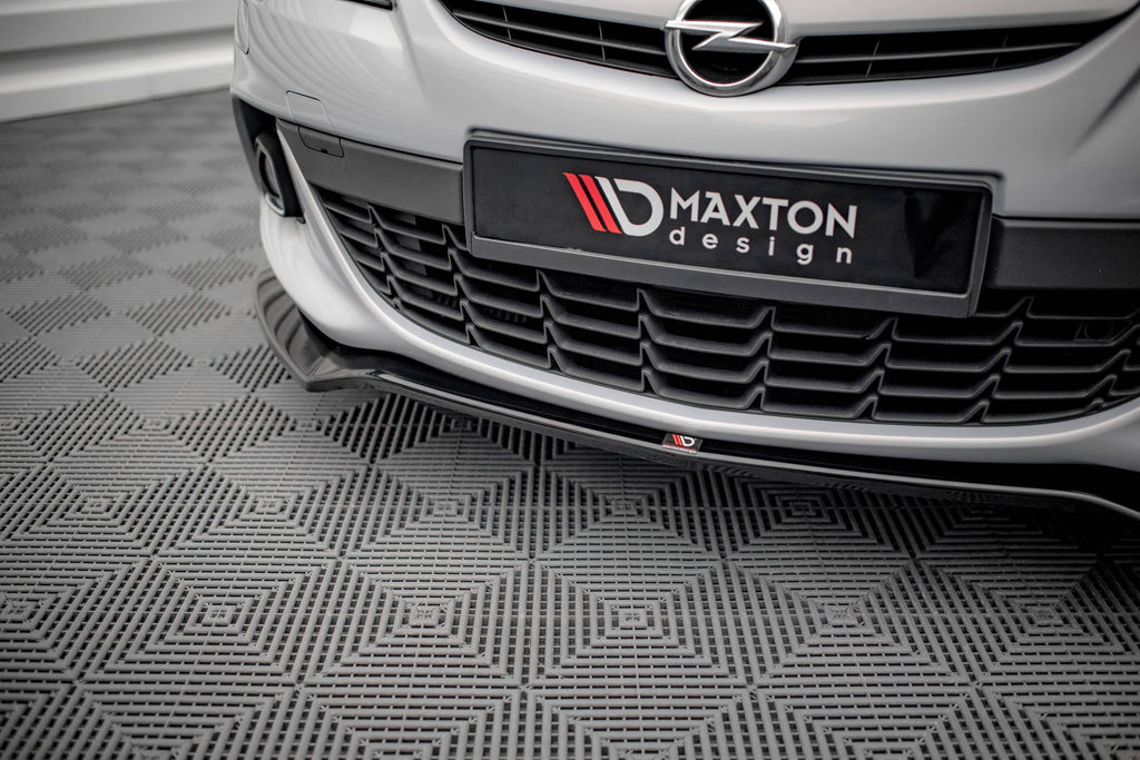 Prelungire splitter bara fata Opel Astra J GTC OPC-Line 2011-2018 v7 - Maxton Design