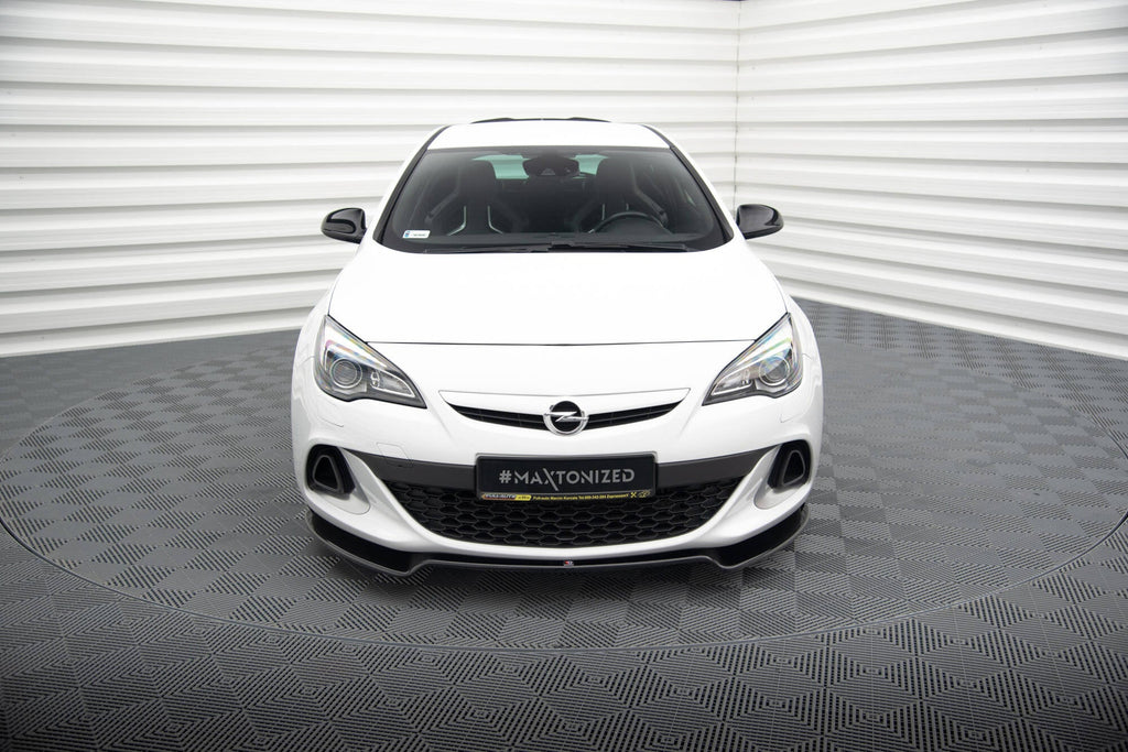 Prelungire splitter bara fata Opel Astra J OPC / VXR 2009-2015 v5 - Maxton Design