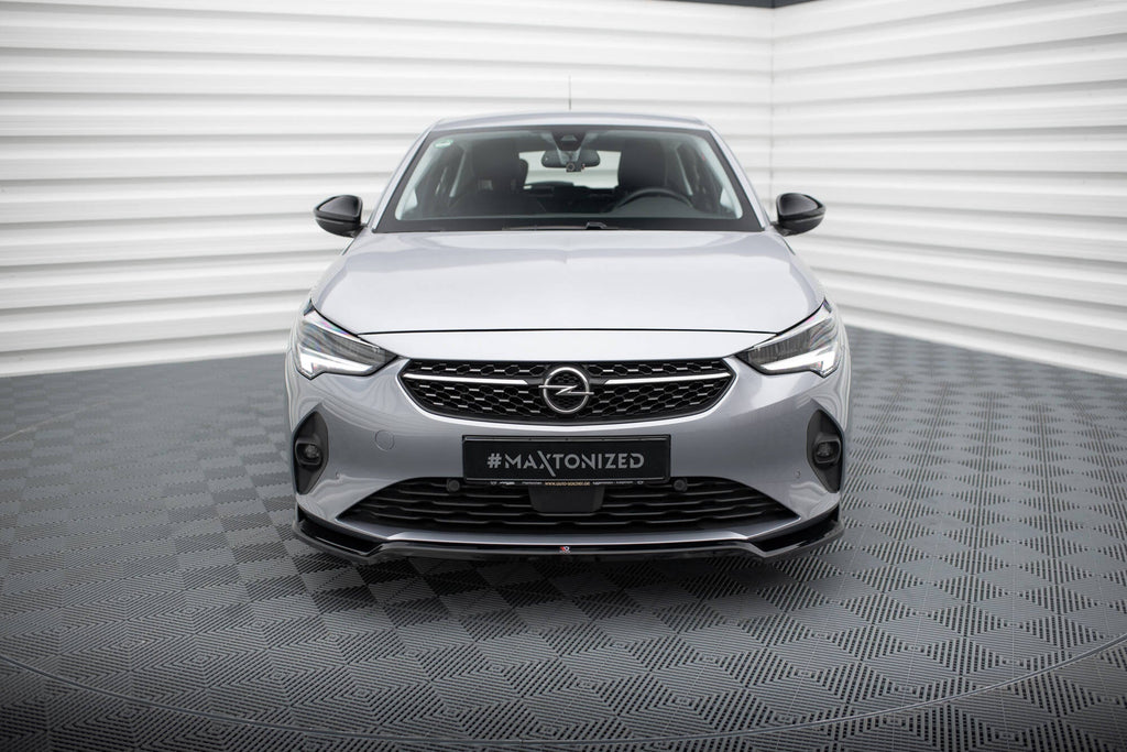 Prelungire splitter bara fata Opel Corsa F (Mk6) 2019- v2 - Maxton Design