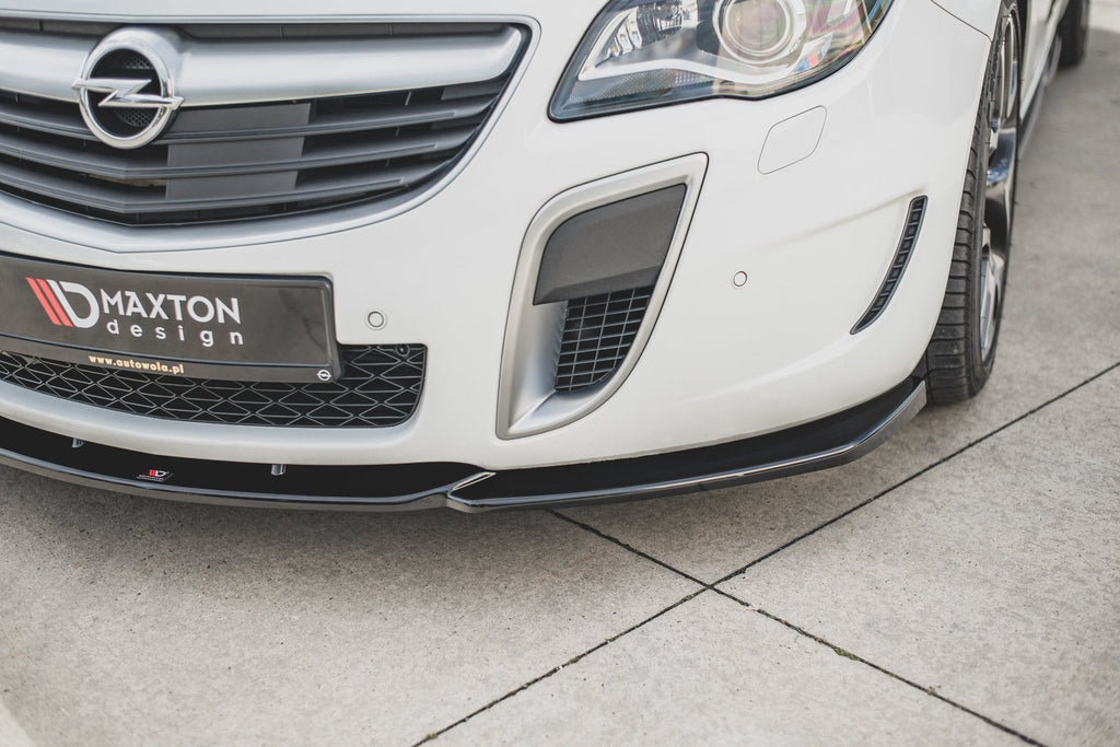 Prelungire splitter bara fata Opel Insignia Mk1 OPC Facelift 2013-2017 v6 - Maxton Design