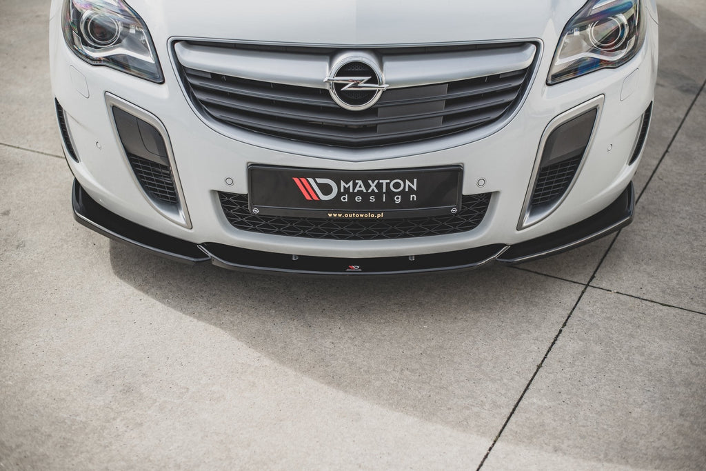 Prelungire splitter bara fata Opel Insignia Mk1 OPC Facelift 2013-2017 v6 - Maxton Design