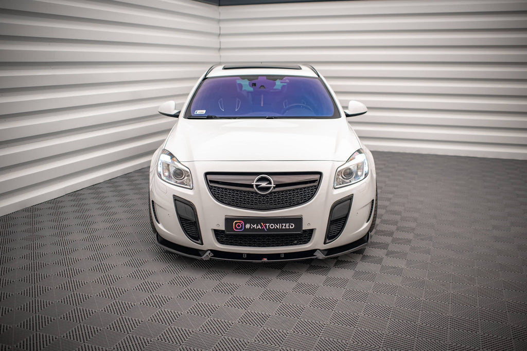 Prelungire splitter bara fata Opel Insignia OPC Mk1 2009-2013 v8 - Maxton Design