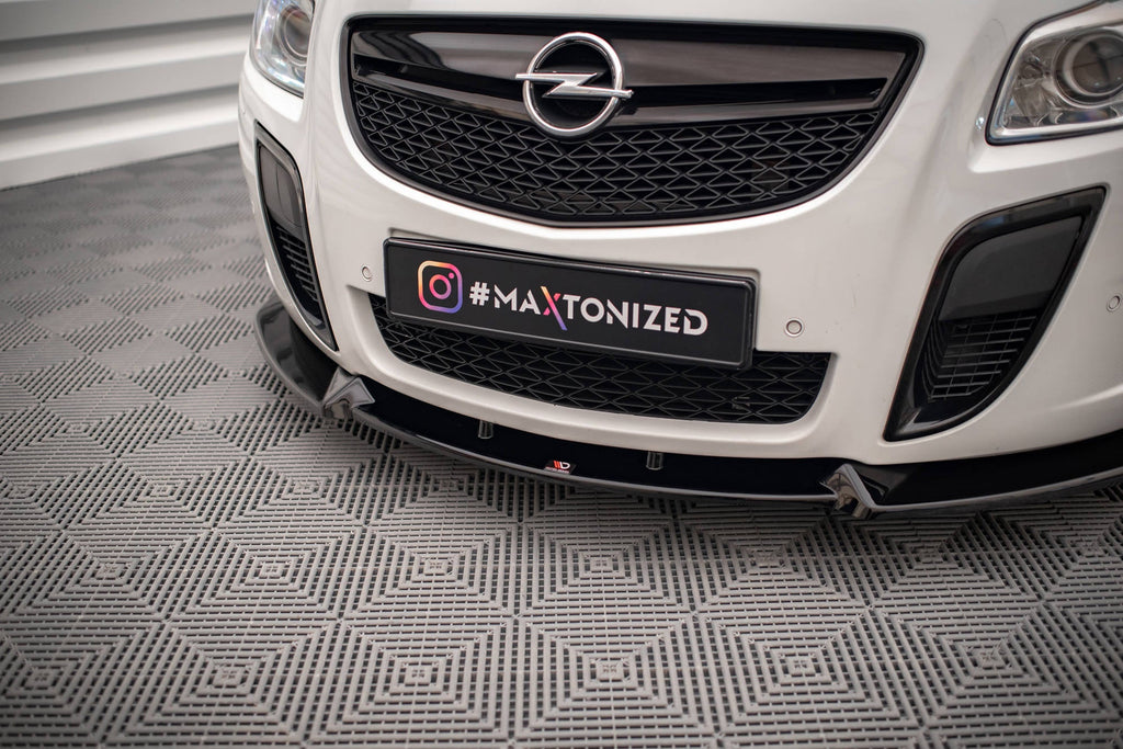 Prelungire splitter bara fata Opel Insignia OPC Mk1 2009-2013 v8 - Maxton Design