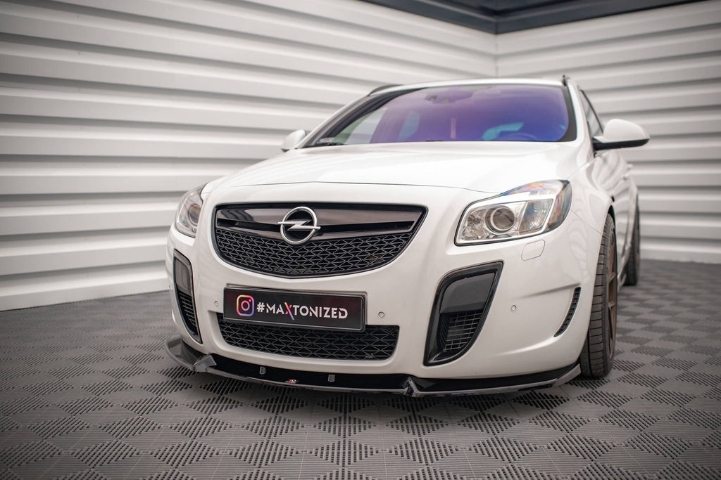 Prelungire splitter bara fata Opel Insignia OPC Mk1 2009-2013 v8 - Maxton Design