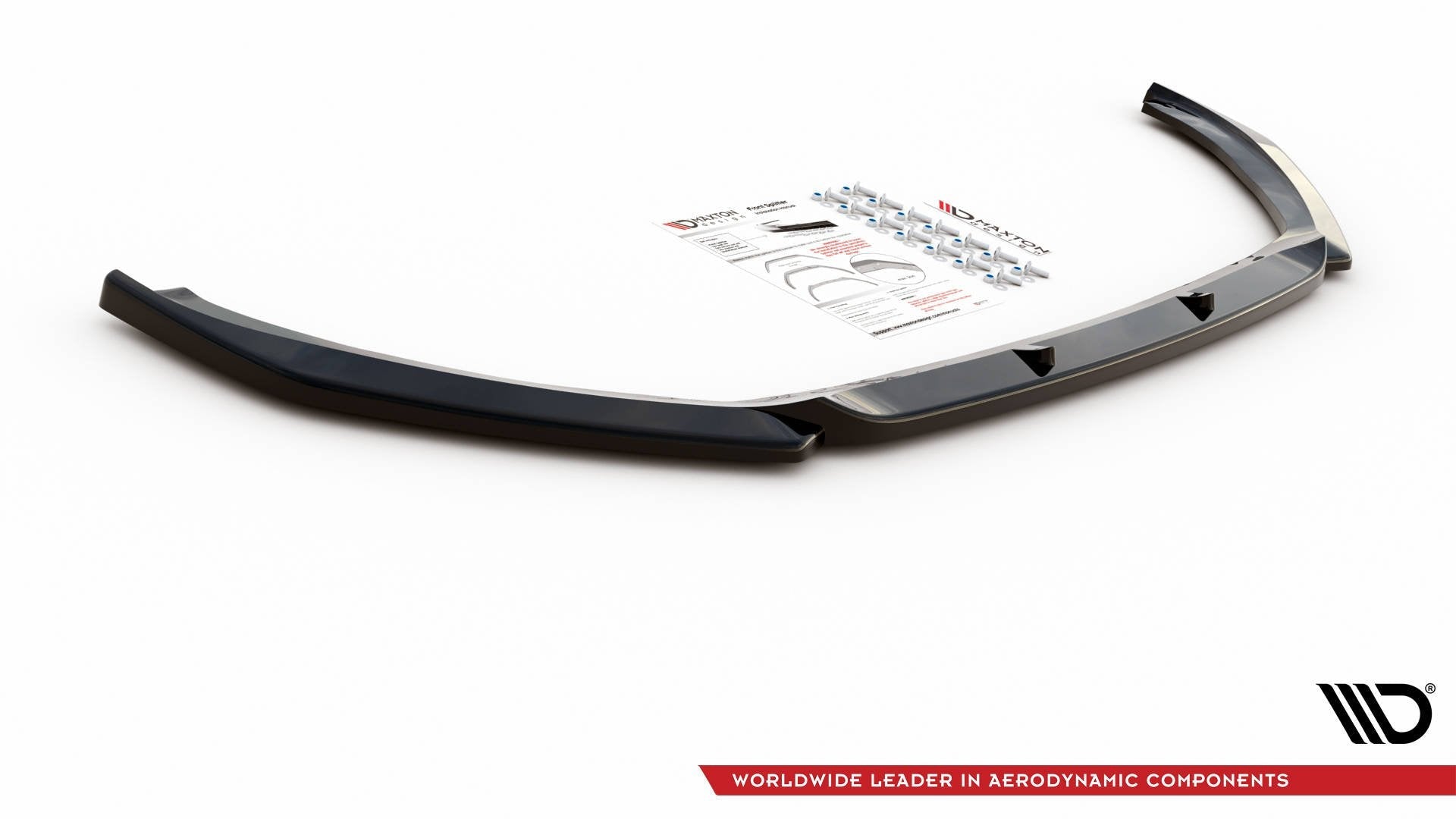 Prelungire splitter bara fata Peugeot 2008 Mk2 2019- v2 - Maxton Design