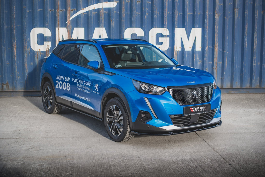 Prelungire splitter bara fata Peugeot 2008 Mk2 2019- v2 - Maxton Design