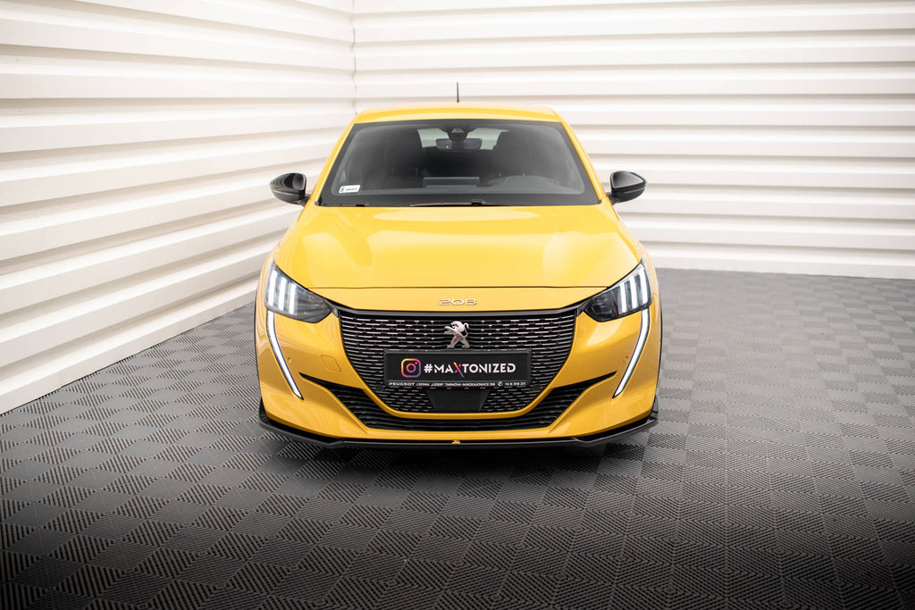Prelungire splitter bara fata Peugeot 208 GT Mk2 2019- v8 - Maxton Design