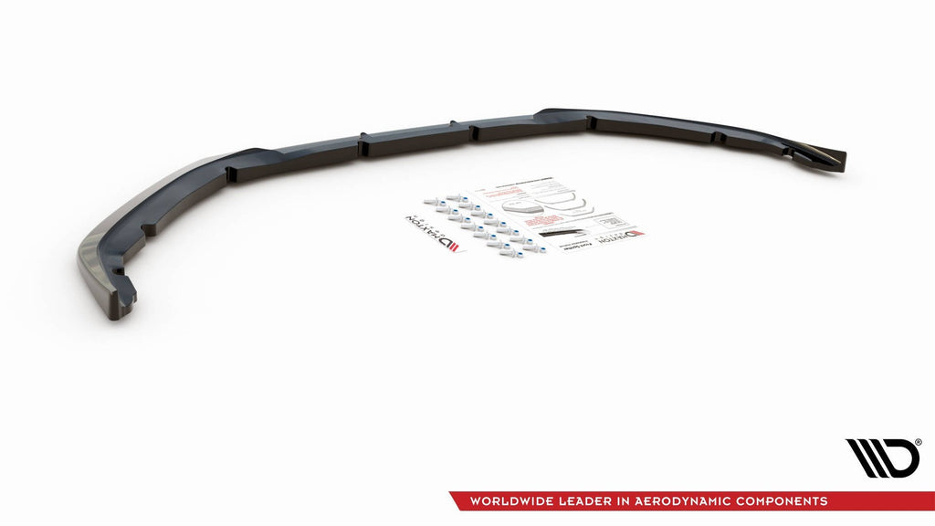 Prelungire splitter bara fata Peugeot 208 Mk2 2019- v3 - Maxton Design