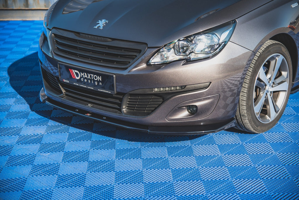 Prelungire splitter bara fata Peugeot 308 Mk2 Facelift 2017-2021 v5 - Maxton Design