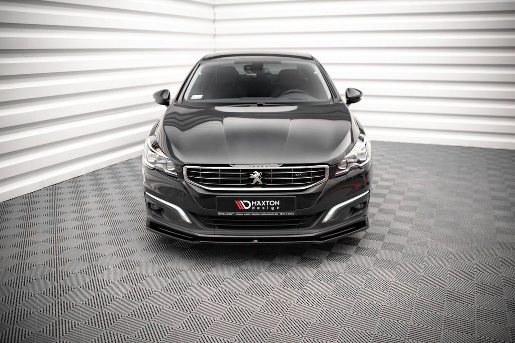 Prelungire splitter bara fata Peugeot 508 GT Mk1 Facelift 2014-2018 v2 - Maxton Design