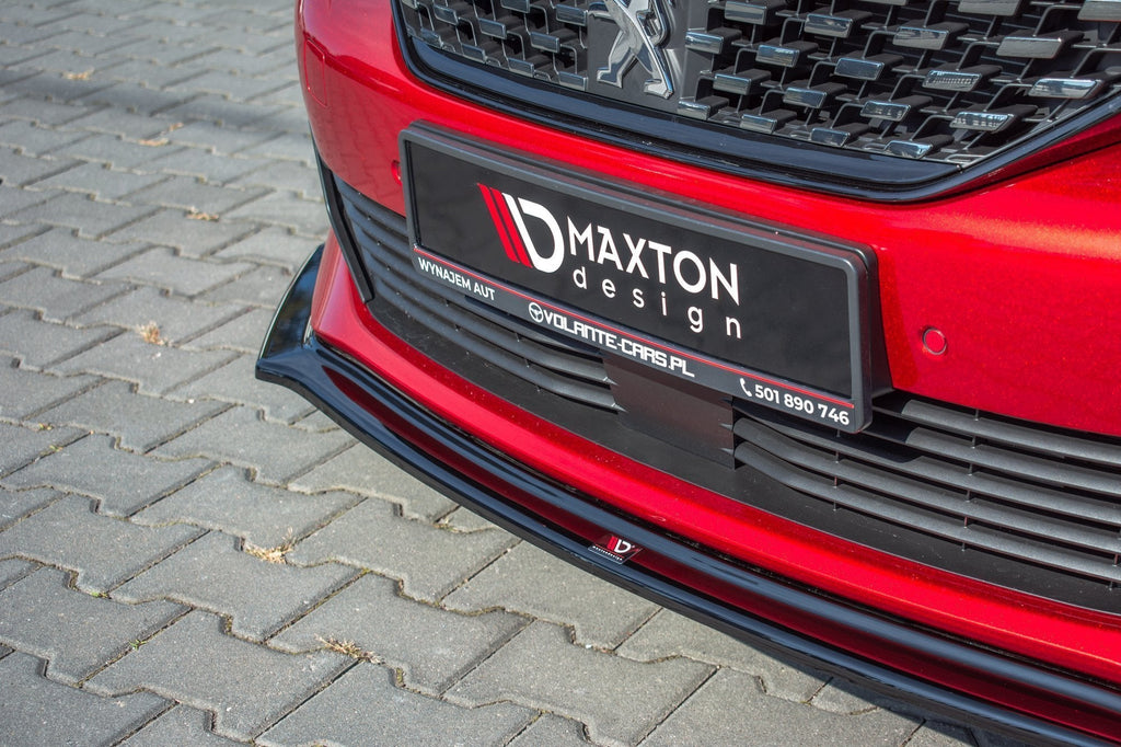 Prelungire splitter bara fata Peugeot 508 Mk2 SW 2018- v2 - Maxton Design