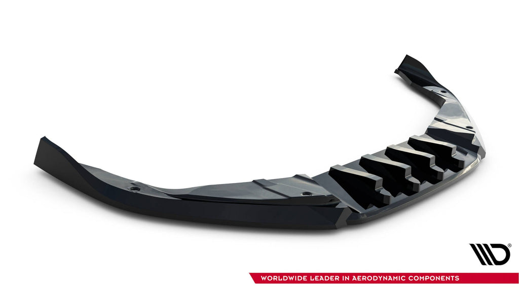 Prelungire splitter bara fata Porsche 718 Cayman GTS 982c 2016- v5 - Maxton Design