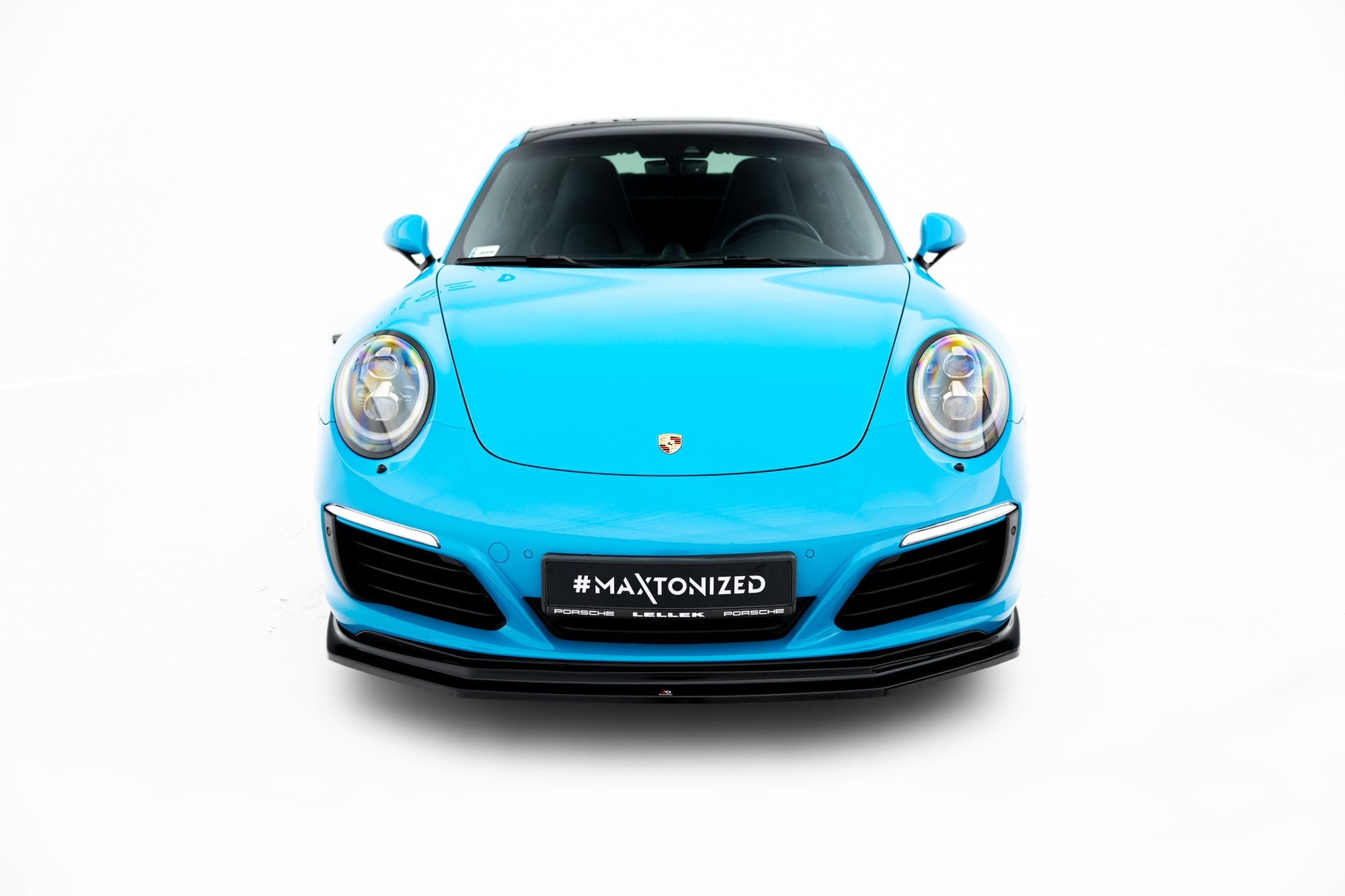 Prelungire splitter bara fata Porsche 911 Carrera 991 2011-2016 v2 - Maxton Design