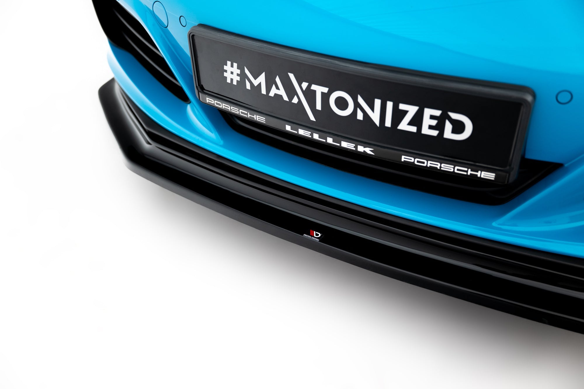 Prelungire splitter bara fata Porsche 911 Carrera 991 2011-2016 v2 - Maxton Design