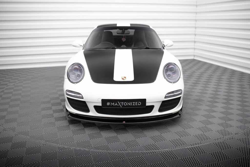 Prelungire splitter bara fata Porsche 911 Carrera 997 Facelift 2009-2011 v6 - Maxton Design